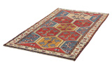Gabbeh - Qashqai Persian Carpet 227x124 - Picture 2