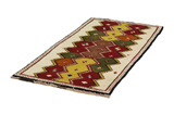 Gabbeh - Qashqai Persian Carpet 200x100 - Picture 2