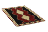 Gabbeh - Qashqai Persian Carpet 155x95 - Picture 1