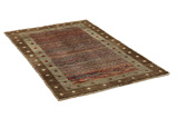 Gabbeh - Qashqai Persian Carpet 200x123 - Picture 1