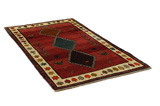 Gabbeh - Qashqai Persian Carpet 230x126 - Picture 1