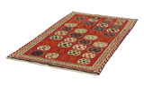 Gabbeh - Bakhtiari Persian Carpet 205x117 - Picture 2