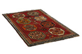 Gabbeh - Bakhtiari Persian Carpet 192x110 - Picture 1