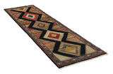Gabbeh - Qashqai Persian Carpet 297x80 - Picture 1
