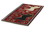 Gabbeh - Qashqai Persian Carpet 162x83 - Picture 2