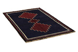 Gabbeh - Qashqai Persian Carpet 184x113 - Picture 1