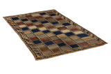 Gabbeh - Bakhtiari Persian Carpet 197x118 - Picture 1