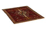 Gabbeh - Qashqai Persian Carpet 155x120 - Picture 1