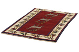 Gabbeh - Qashqai Persian Carpet 154x103 - Picture 2