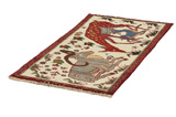 Gabbeh - Qashqai Persian Carpet 150x75 - Picture 2