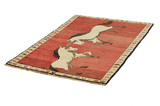 Gabbeh - Qashqai Persian Carpet 174x102 - Picture 2
