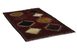 Gabbeh - Bakhtiari Persian Carpet 171x104 - Picture 1