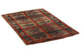 Gabbeh - Qashqai Persian Carpet 178x112 - Picture 1