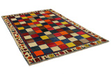 Gabbeh - Bakhtiari Persian Carpet 310x193 - Picture 1