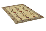 Gabbeh - Qashqai Persian Carpet 157x96 - Picture 1