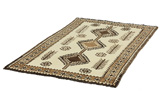 Gabbeh - Qashqai Persian Carpet 195x130 - Picture 2