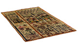 Gabbeh - Qashqai Persian Carpet 168x104 - Picture 1