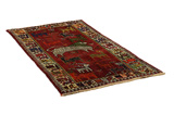 Gabbeh - Qashqai Persian Carpet 184x100 - Picture 1