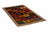 Gabbeh - Bakhtiari Persian Carpet 194x105 - Picture 1