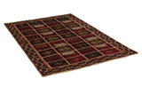 Gabbeh - Bakhtiari Persian Carpet 214x140 - Picture 1
