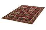Gabbeh - Bakhtiari Persian Carpet 214x140 - Picture 2