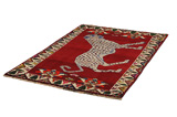 Gabbeh - Qashqai Persian Carpet 200x130 - Picture 2