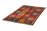 Gabbeh - Bakhtiari Persian Carpet 180x110 - Picture 2