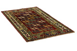 Gabbeh - Qashqai Persian Carpet 203x114 - Picture 1