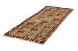 Gabbeh - Qashqai Persian Carpet 284x108 - Picture 2