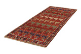 Gabbeh - Qashqai Persian Carpet 289x110 - Picture 2