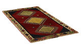 Gabbeh - old Persian Carpet 190x101 - Picture 1