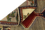 Gabbeh - Qashqai Persian Carpet 206x111 - Picture 5