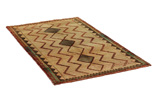 Gabbeh - Qashqai Persian Carpet 190x107 - Picture 1