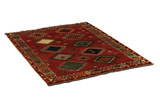 Gabbeh - Qashqai Persian Carpet 173x125 - Picture 1