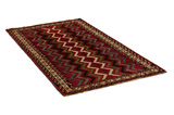 Gabbeh - Qashqai Persian Carpet 206x112 - Picture 1