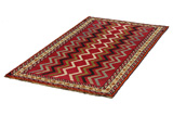 Gabbeh - Qashqai Persian Carpet 206x112 - Picture 2