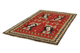 Gabbeh - Qashqai Persian Carpet 245x157 - Picture 2