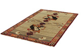 Gabbeh - Qashqai Persian Carpet 256x151 - Picture 2