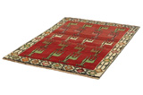 Gabbeh - Qashqai Persian Carpet 193x135 - Picture 2