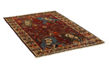 Gabbeh - Qashqai Persian Carpet 182x114 - Picture 1