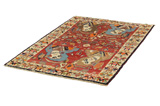 Gabbeh - Qashqai Persian Carpet 182x114 - Picture 2