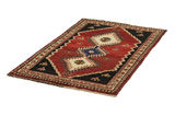 Yalameh - Qashqai Persian Carpet 174x105 - Picture 2