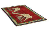 Gabbeh - Qashqai Persian Carpet 194x119 - Picture 1