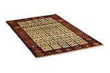 Gabbeh - Bakhtiari Persian Carpet 175x112 - Picture 1