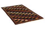 Gabbeh - Bakhtiari Persian Carpet 202x119 - Picture 1