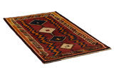 Gabbeh - Qashqai Persian Carpet 193x103 - Picture 1