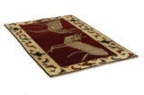 Gabbeh - Qashqai Persian Carpet 189x115 - Picture 1