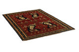 Gabbeh - Qashqai Persian Carpet 217x154 - Picture 1