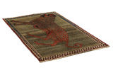 Gabbeh - Qashqai Persian Carpet 195x114 - Picture 1