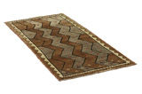 Gabbeh - Qashqai Persian Carpet 193x90 - Picture 1